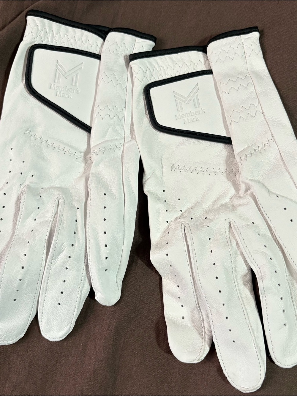 Member's Mark Men's White Golf Gloves - Pair